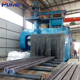 Industrial Type Steel Pipe Shot Blasting Machine Environmental Friendly