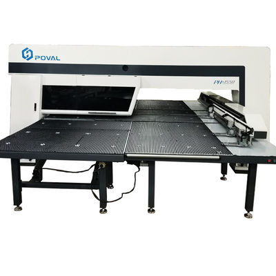 Sheet Metal Plate CNC Turret Punching Machine For Steel Plate Hole Punch