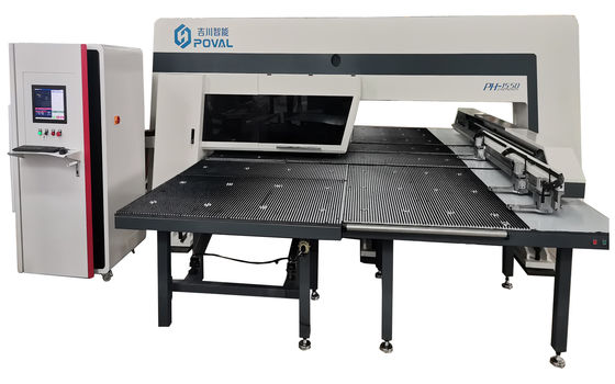 Sheet Metal Plate CNC Turret Punching Machine For Steel Plate Hole Punch