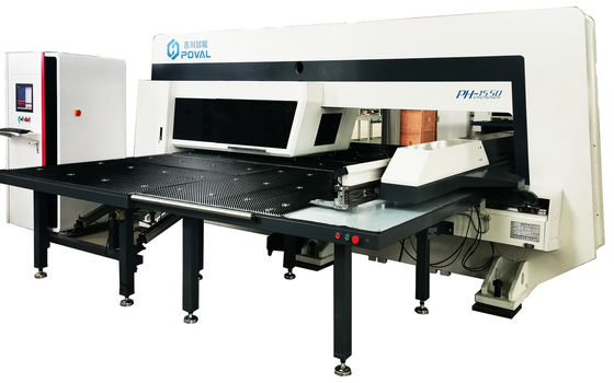 Sheet Metal Plate CNC Turret Punching Machine For Steel Plate Hole Punch