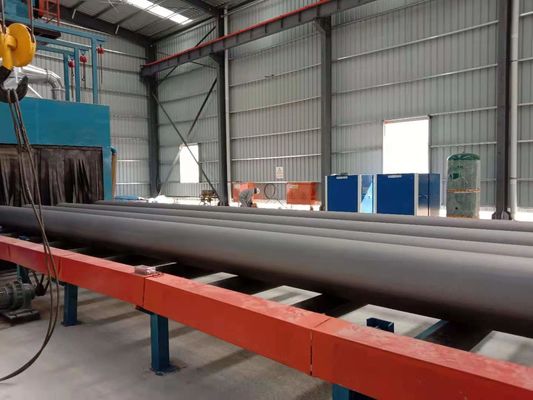Steel Pipe Small Shot Blast Equipment Rust Removing Machine