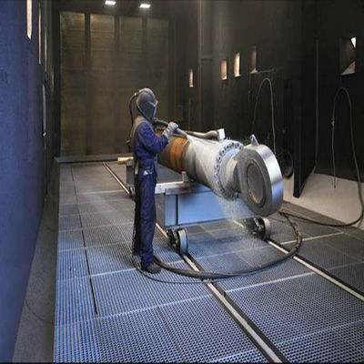 Sand Blasting Room/Sand Blasting Booth With Abrasive Automatic Recovery System